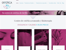 Tablet Screenshot of esteticadiez.com